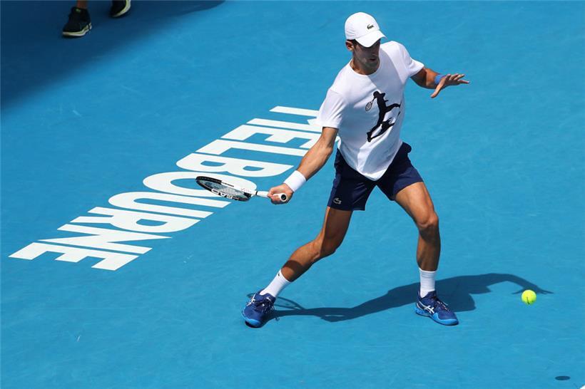 Novak Djokovic möchte in diesem Jahr wieder in Melbourne mit dabei sein
