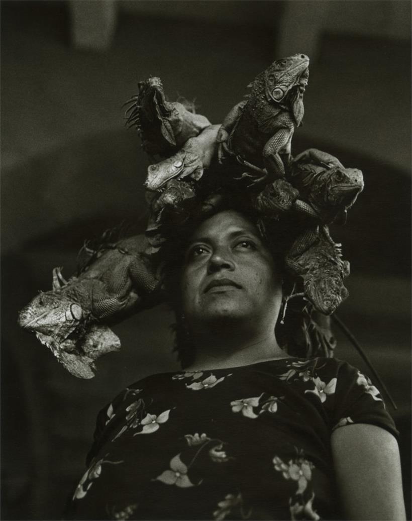 Nuestra Señora de las Iguanas, Juchitán, Oaxaca, 1979, tirage gélatino-argentique
