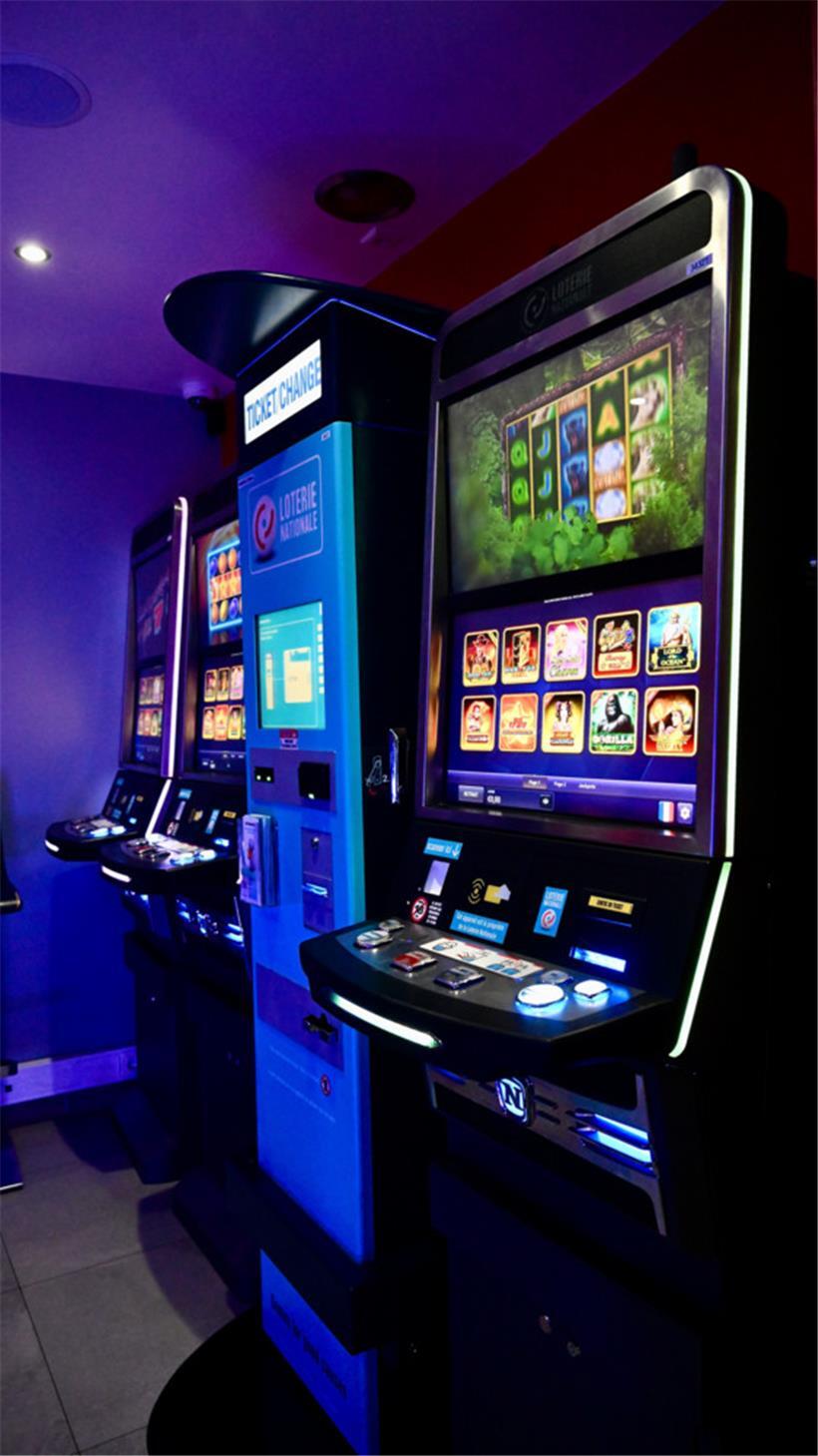 Nur die Automaten der Loterie Nationale sind legal
