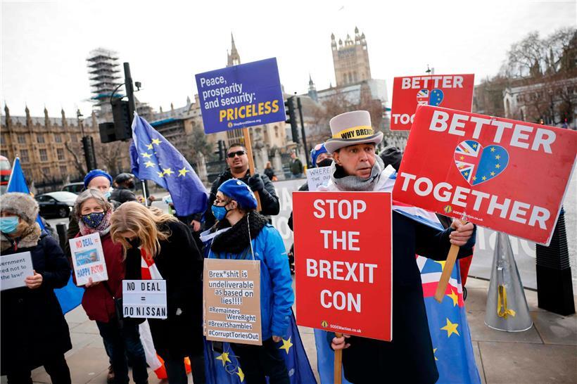 Nur mehr wenige Wochen vor dem Ablauf der Brexit-Übergangsphase hoffen einige in London, noch das Unvermeidliche aufhalten zu können
