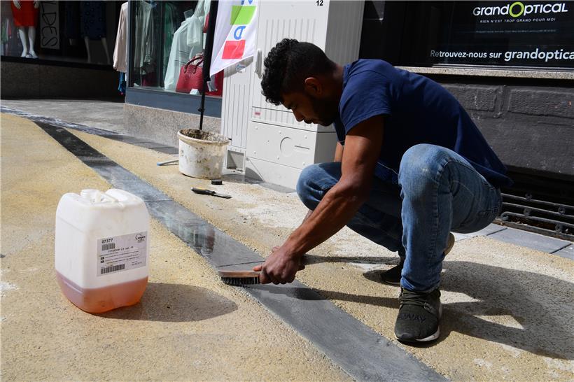 Nur noch der letzte Feinschliff, bevor es losgehen kann
