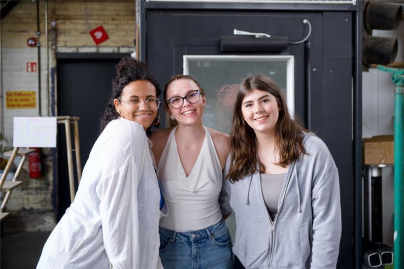 Nuria, Lisa und Naouï lobten die positive Stimmung und die Freundlichkeit der L...