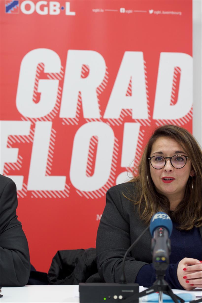 OGBL-Präsidentin Nora Back
