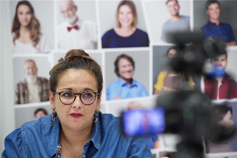 OGBL-Präsidentin Nora Back sprach u.a. die Notwendigkeit einer ausgleichenden Steuerreform gegen wachsende soziale Ungleichheit an
