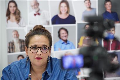 OGBL-Präsidentin Nora Back sprach u.a. die Notwendigkeit einer ausgleichenden Steuerreform gegen wachsende soziale Ungleichheit an
