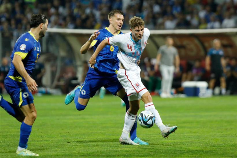 Ob Florian Bohnert trotz leichter Sprunggelenkprobleme antreten kann, stand am Mittwoch noch nicht fest
