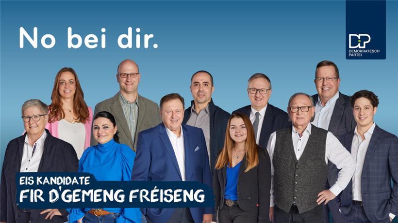 (Oben, v.l.) Samantha Hutmacher, Henri Klein, Michel Ribeiro, Paul Lopes, Daniel Conrath. (Unten, v.l.) Claudine Goedert, Sonia Pinto, Carlo Raus, Amy Gouden, Germain Thinus, Nuno Borges Almeida
