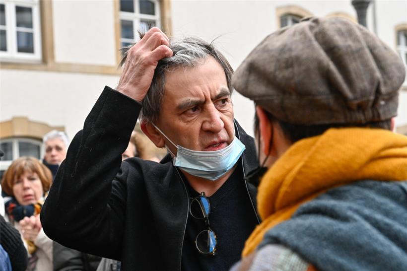 Ochs beim Berufungsprozess im Januar in der Cité Judiciaire
