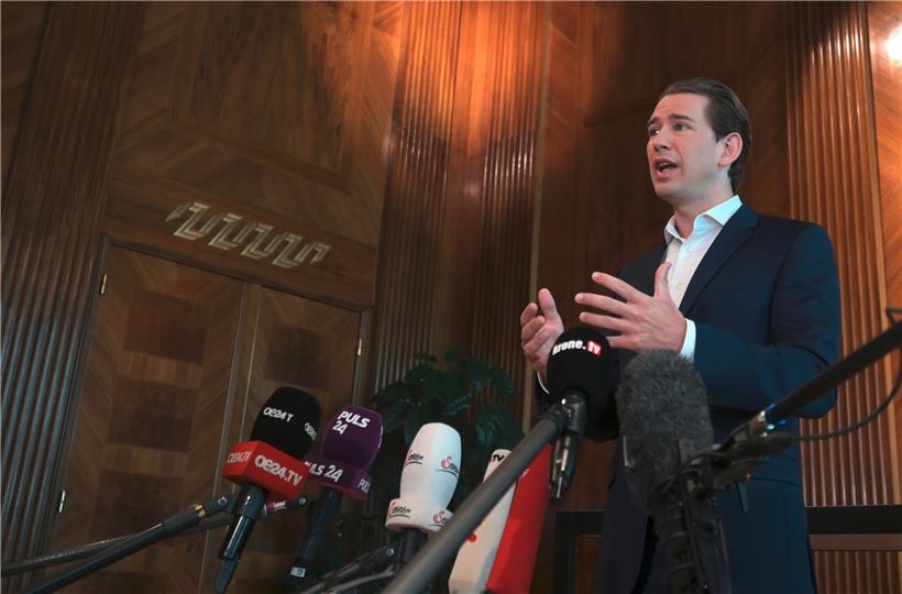 Österreichs Bundeskanzler Sebastian Kurz (ÖVP) äußerte sich „erschüttert“ – aber erst nach mehreren Tagen und mehreren Taten
