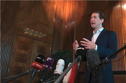 Österreichs Bundeskanzler Sebastian Kurz (ÖVP) äußerte sich „erschüttert“ – aber erst nach mehreren Tagen und mehreren Taten
