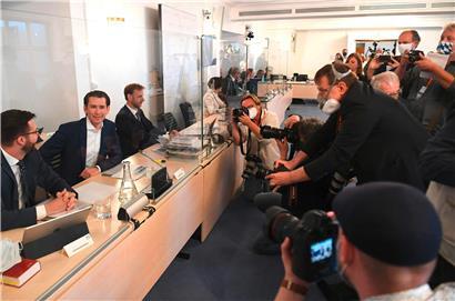 Österreichs Kanzler Sebastian Kurz konnte dem Ibiza-Unterschungsausschuss wegen spontaner Erinnerungslücken nicht weiterhelfen
