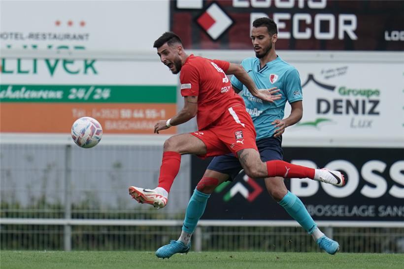 Oft zur Stelle, wenn es brennt: D03-Verteidiger Théo Brusco (in Rot)
