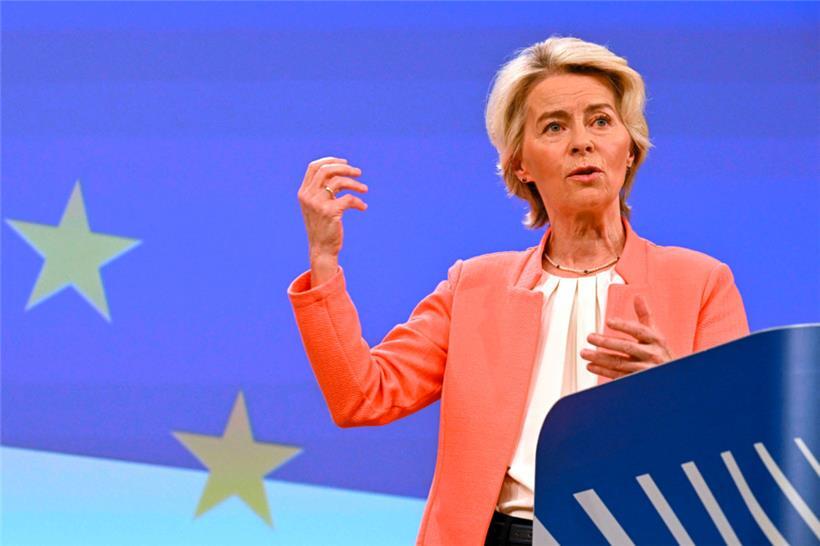 Ohne Sozialdemokraten, Liberale und Grüne verfügt die konservative Kommissionschefin nicht über die nötige Mehrheit im Parlament
