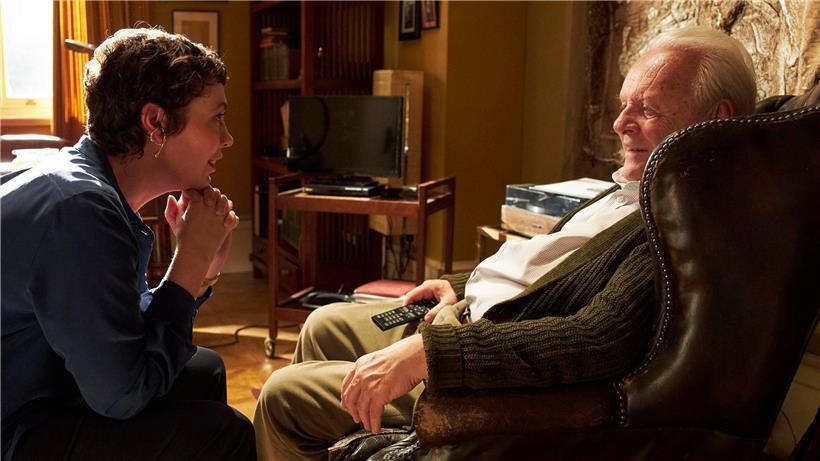 Olivia Coleman et Anthony Hopkins
