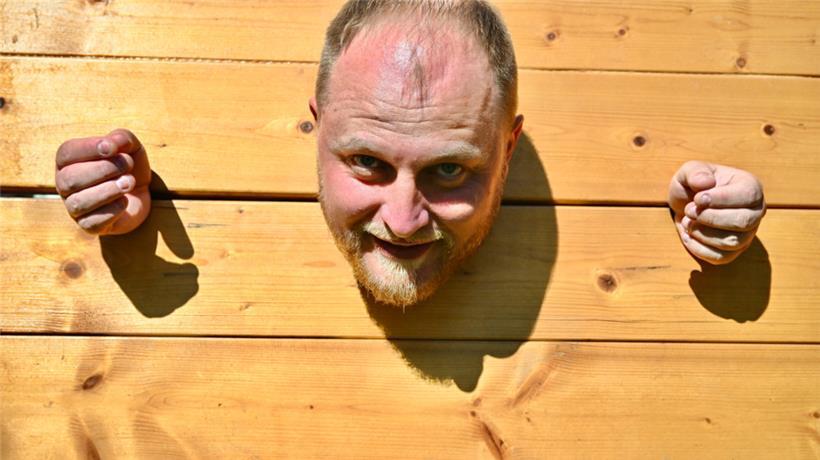 Organisator Romain Back hat die rauen Sitten des Mittelalters am eigenen Leib er...