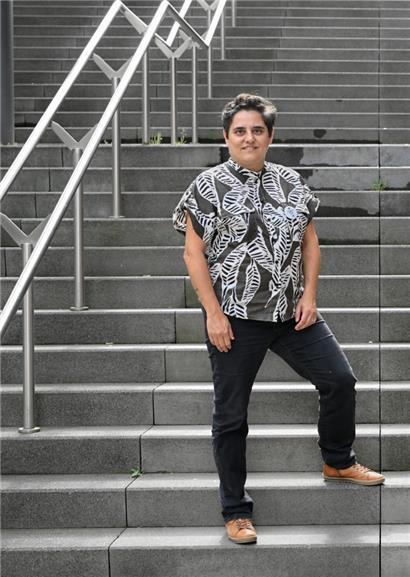 Organisiert das „Queer Little Lies“ seit 2018: Sandy Artuso vom Theaterkollektiv „Independent Little Lies“
