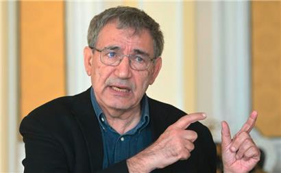 Orhan Pamuk im März in Wien
