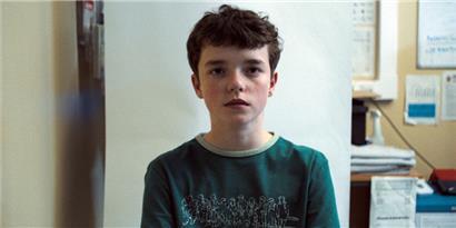 Owen Cooper spielt Jamie Miller in der britischen Netflix-Serie „Adolescence“

