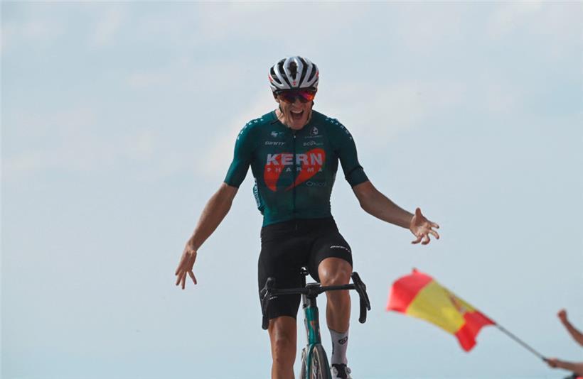 Pablo Castrillo gelang der erste spanische Tagessieg bei der diesjährigen Vuelta
