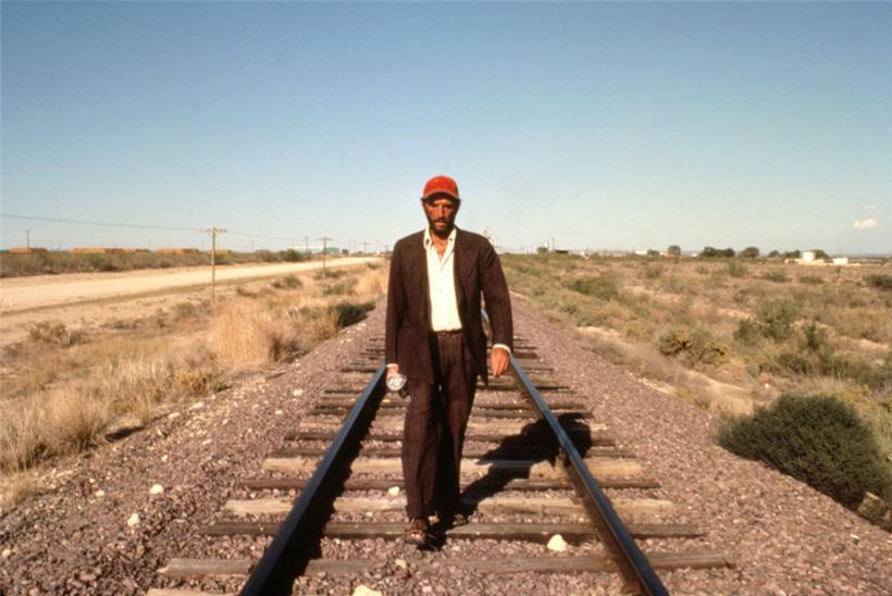 „Paris, Texas“, hier mit Harry Dean Stanton (1983/84)
