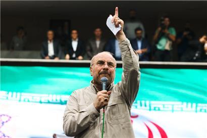 Parlamentspräsident Mohammad-Bagher Ghalibaf gilt als einer der aussichtsreichsten Kandidaten bei der Präsidentenwahl im Iran
