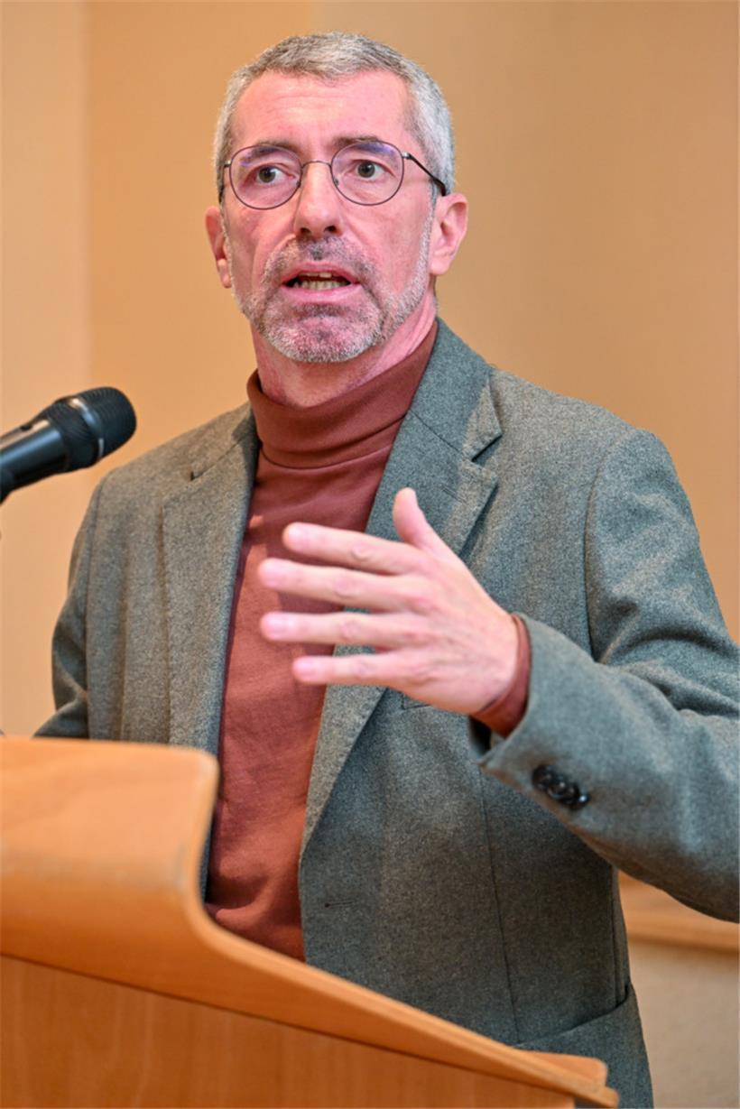 Parteisprecher und rhetorischer Star: Frank Engel
