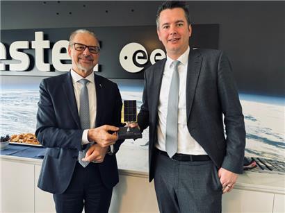 Partner bei der Erforschung des Weltraums: ESA-Direktor Josef Aschbacher und Wirtschaftsminister Lex Delles
