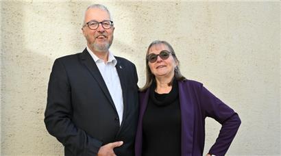 Pascal Clement und Marie-Marthe Muller wollen den Piraten wenigstens einen Sitz im hauptstädtischen Gemeinderat sichern
