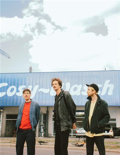 Pascal Karier (à g.), Aaron Ahrend et Paul Rundel
