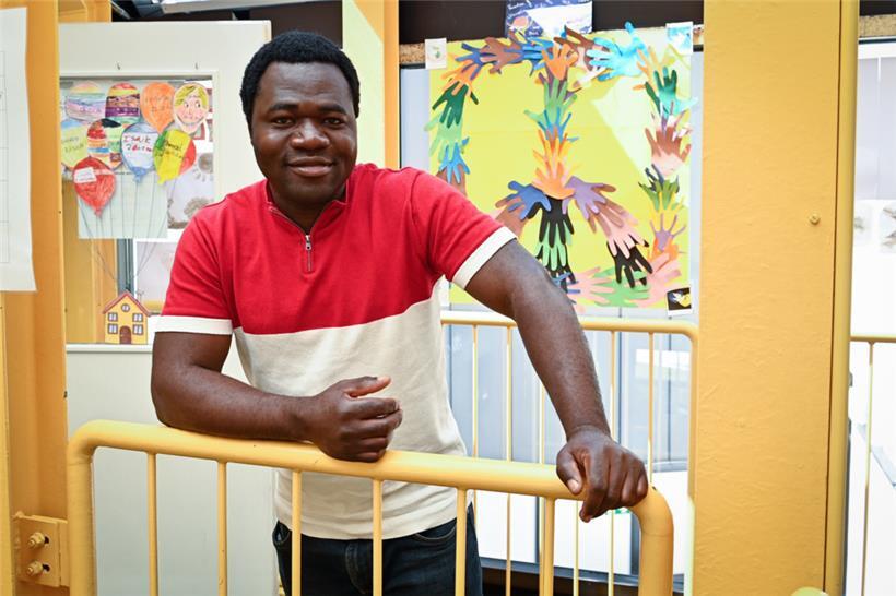 Pascal Onana hat nach seiner Einreise in Luxemburg eine Aufenthaltsgenehmigung b...