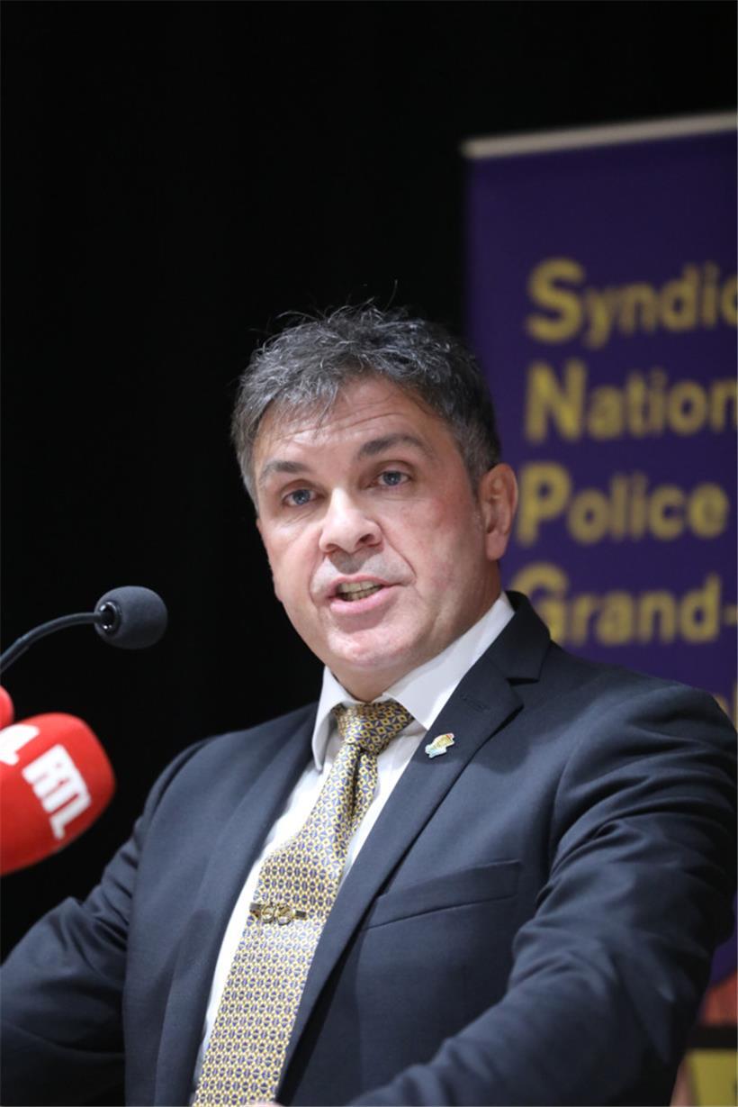 Pascal Ricquier ist Präsident der Polizeigewerkschaft SNPGL

