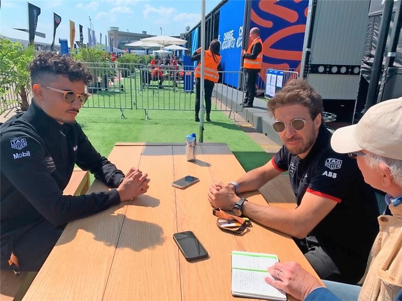 Pascal Wehrlein und Antonio Felix da Costa im Gespräch mit dem Tageblatt
