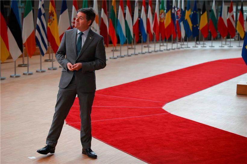Paschal Donohoe ist nicht nur irischer Finanzminister, sondern auch Eurogruppen-Chef, und lehnt die globale Mindeststeuer für Unternehmen ab
