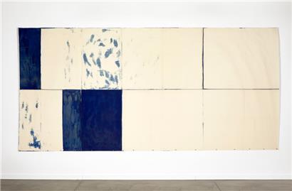 Patrick Saytour: „Pliage“ (1969), Acrylique sur tissu
