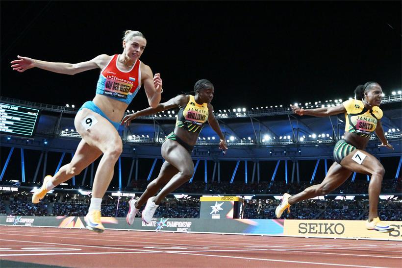 Patrizia Van der Weken bestätigt ihren Platz unter den weltbesten Sprinterinnen Patrizia Van der Weken belegte im Finale Rang sechs