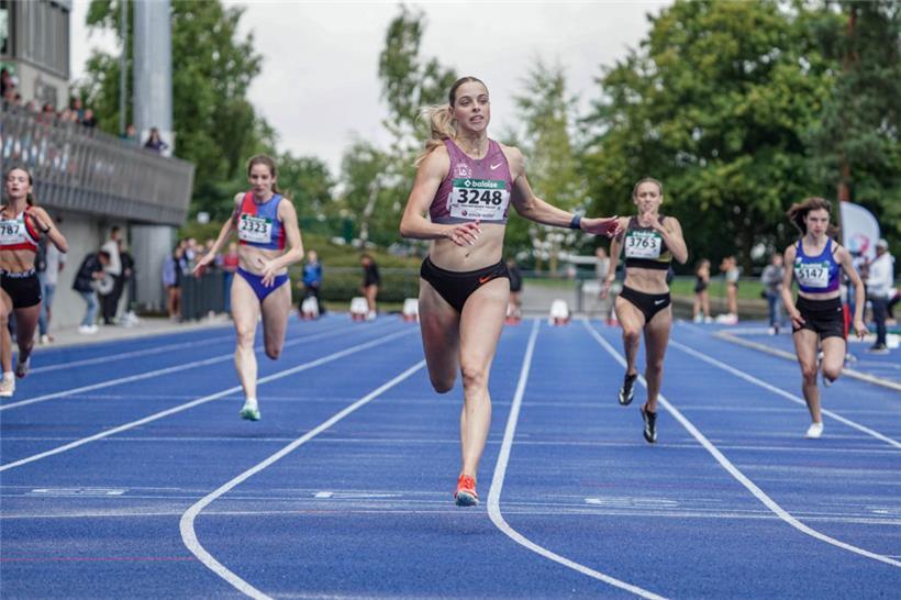 Patrizia Van der Weken gewann souverän den Titel
