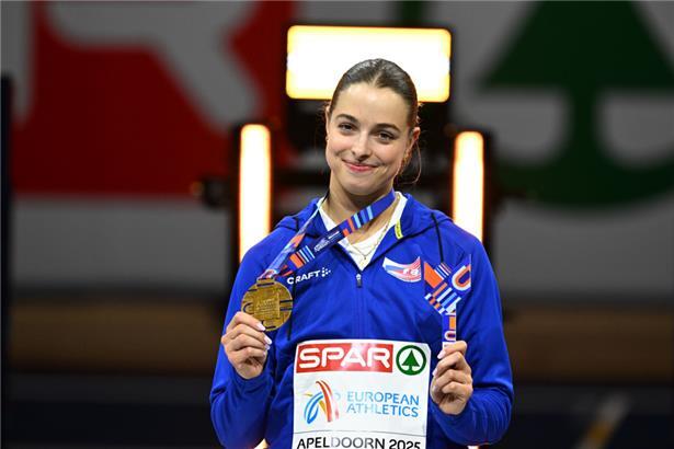 Patrizia Van der Weken holte bei der Hallen-EM und -WM Bronze
