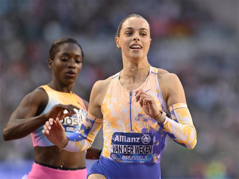 Patrizia Van der Weken stand zum dritten Mal in Folge im Diamond-League Finale