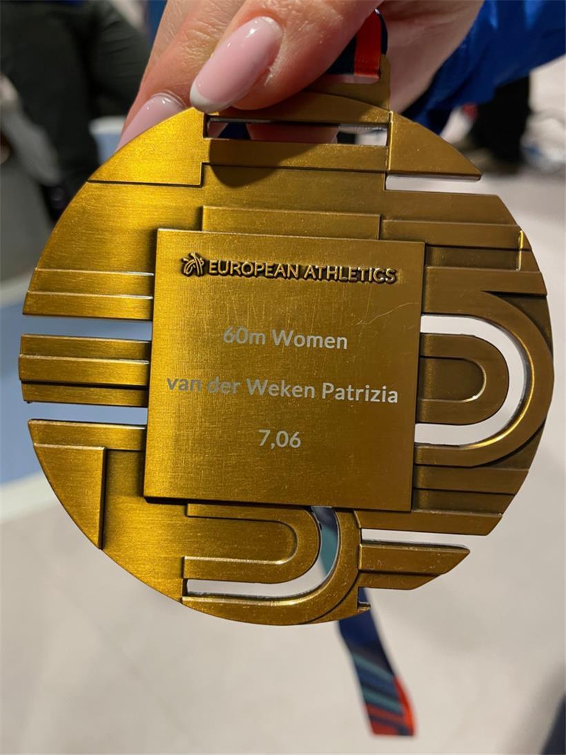 Patrizia Van der Wekens Bronzemedaille
