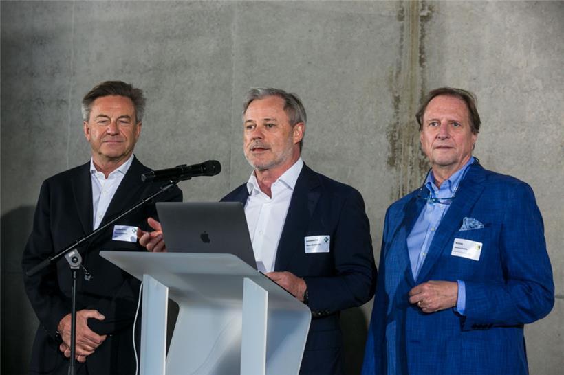 Paul Giorgetti, Marc Giorgetti und Roland Kuhn

