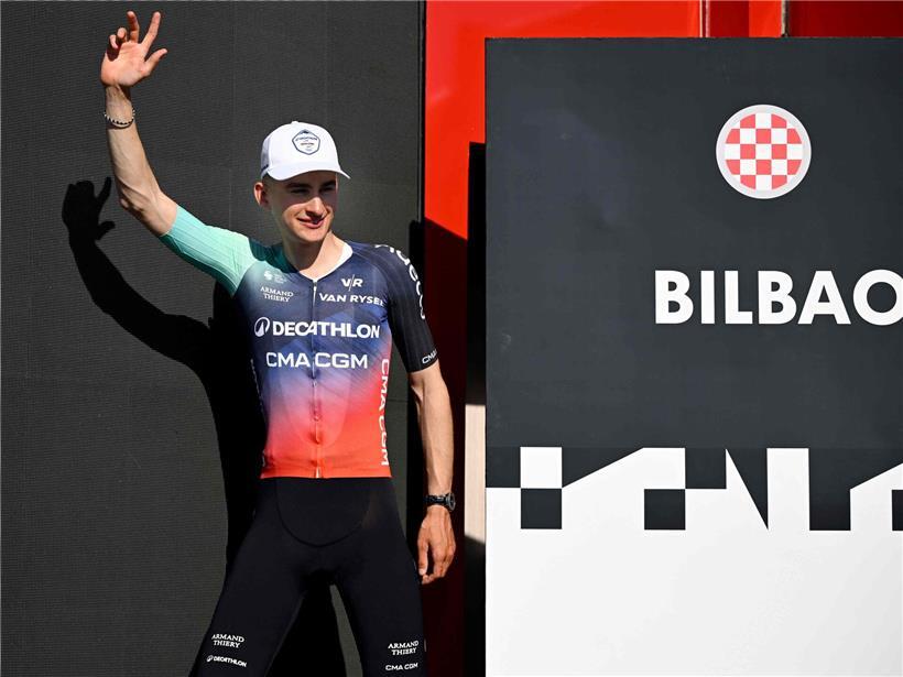 Paul Seixas beim Radrennen Flèche Wallonne am Mittwoch, potenziell jüngster Sieger des Klassikers