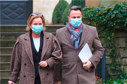 Paulette Lenert (LSAP) und Xavier Bettel (DP) haben am Freitag neue Lockerungen angekündigt
