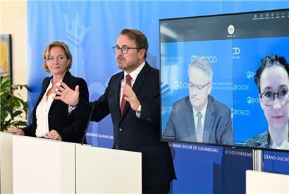 Paulette Lenert und Xavier Bettel ziehen mit Experten Corona-Bilanz: Was nach Pflichtübung klingt, wird Historiker noch lange beschäftigen
