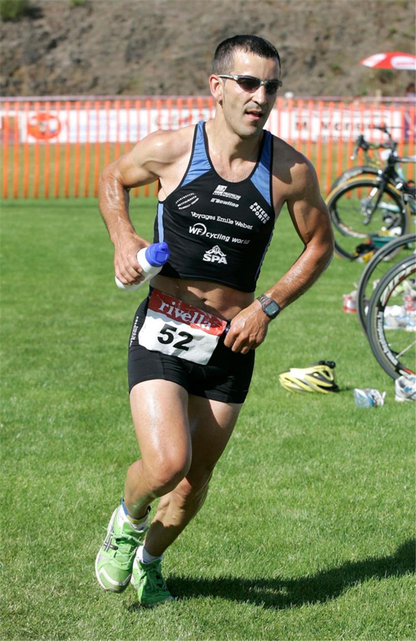 Paulo Gonçalves beim 15. Ourdall Duathlon in Bastendorf 2006
