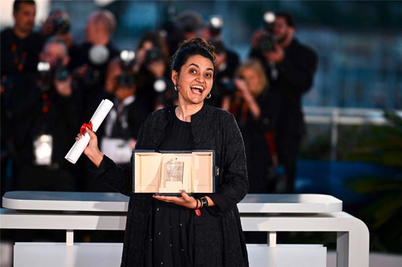 Payal Kapadia freut sich über ihren ersten „Grand Prix“ in Cannes
