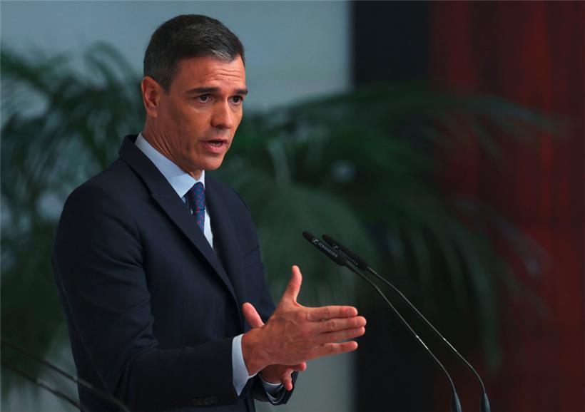 Pedro Sanchez könnte dank einer Koalition mit linken Gruppierungen nach der Wahl im Juli weiter spanischer Regierungschef bleiben
