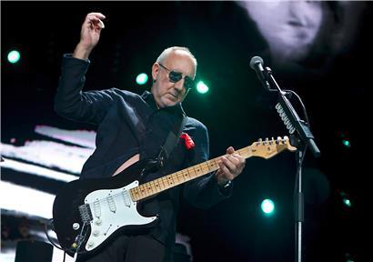 Pete Townshend bei einem Auftritt in Amsterdam

