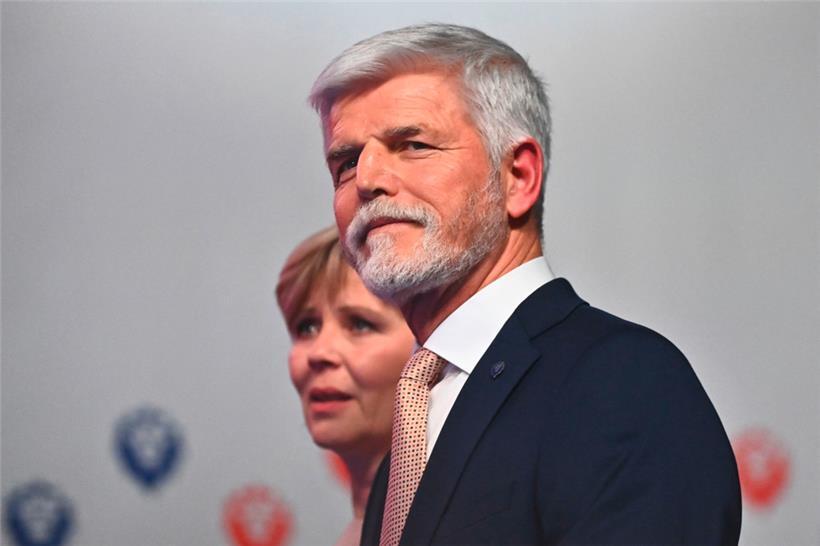 Petr Pavel, hier mit seiner Ehefrau Eva, wird der vierte Präsident der Tschechischen Republik

