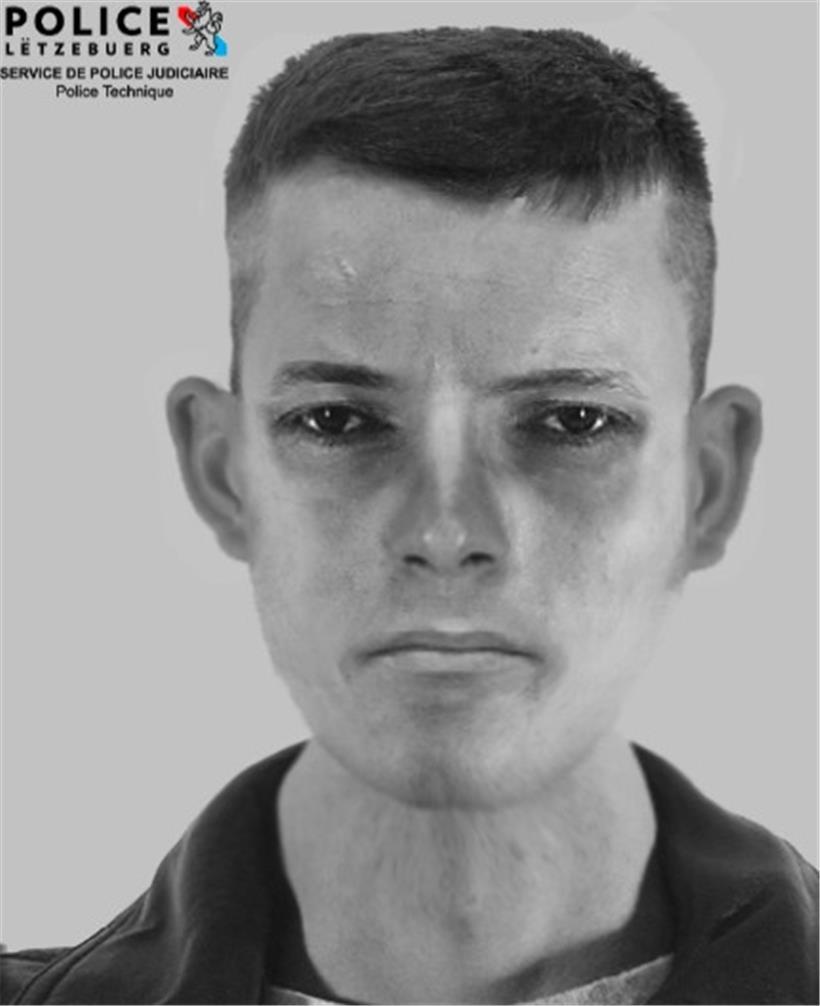 Phantombild der gesuchten Person
