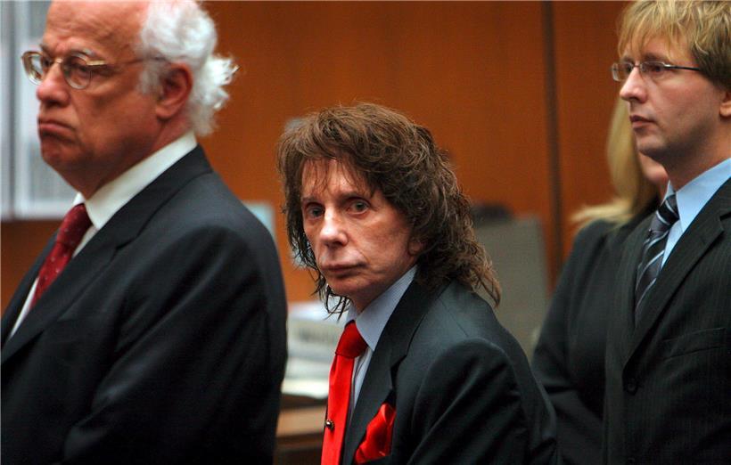Phil Spector (M), Plattenproduzent und verurteilter Mörder aus den USA, im Jahr 2009
